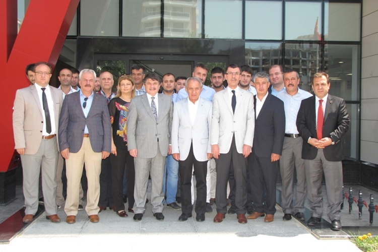 Ak Parti Manisa Milletvekili Hüseyin Tanrıverdi’den, Odamıza Taziye Ziyareti