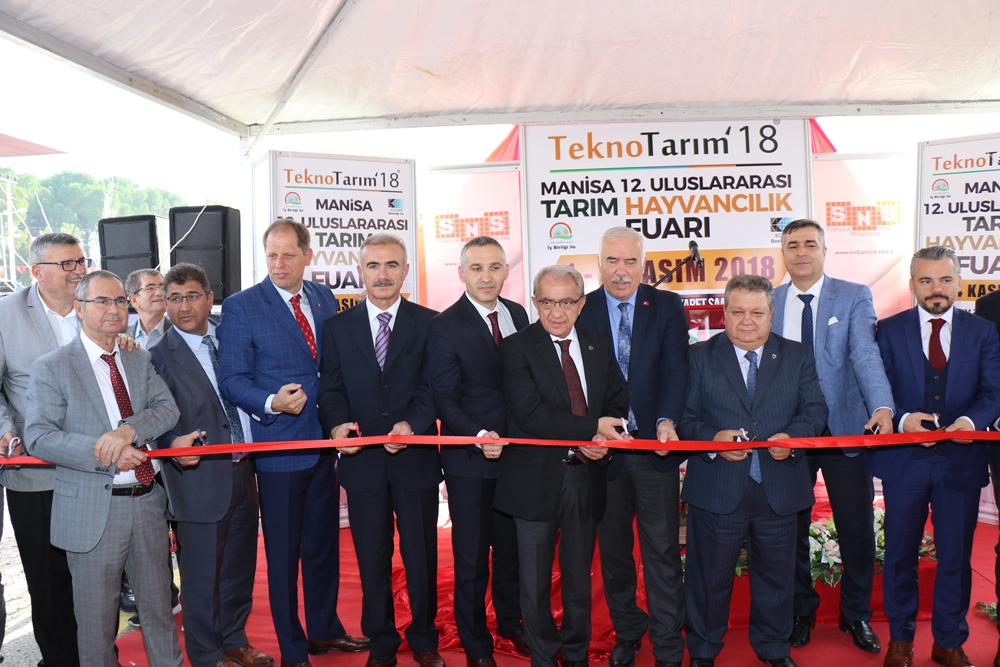 Manisa 12.Uluslararası Tarım Hayvancılık Fuarı Açıldı