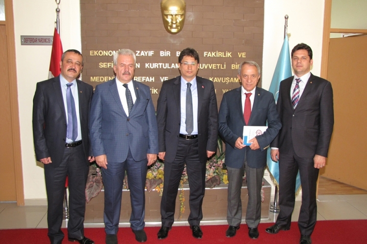 Odamızdan Defterdar Muharrem Özdemir’e Ziyaret