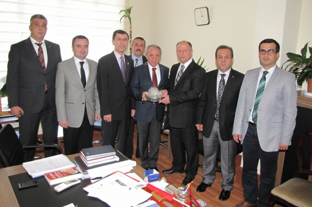 Odamızdan Kaymakamlara ‘Hayırlı Olsun’ Ziyareti