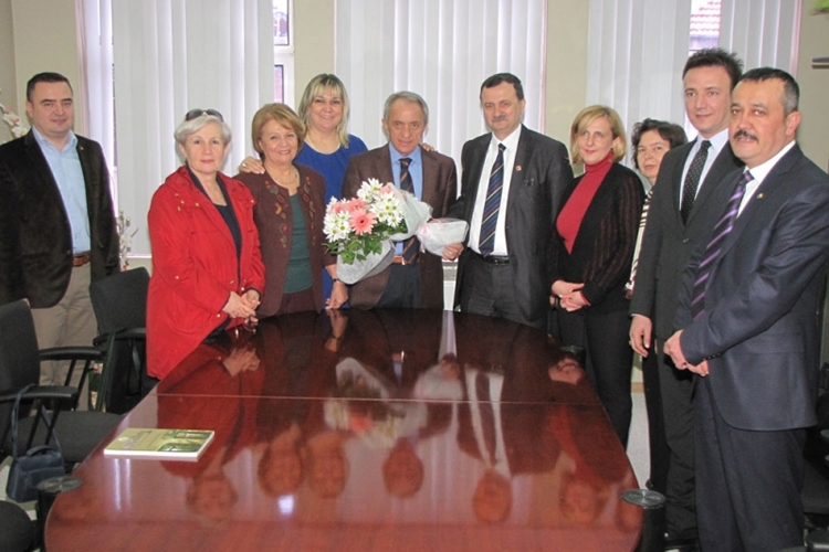 Semih Balaban Odamızı Ziyaret Etti