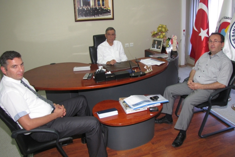 ZEKA Genel Sekreteri Yılmaz Özmen Odamızı Ziyaret Etti